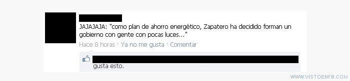 zapatero,luces,gobierno