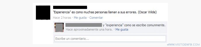 oscar wilde,ortografía,experiencia