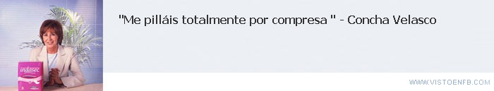 indasec,concha,compresas