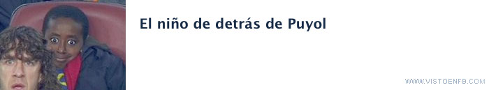 puyol,niño,futbol,facebook,barça,arsenal