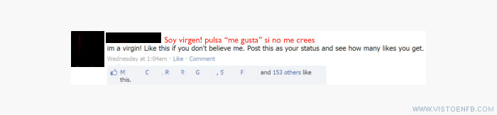 virgen,mentira,me gusta,estado