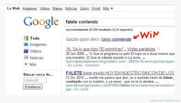 google,falete,correr,comer