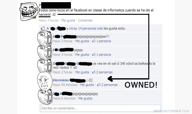 informática,owned,facebook,alumnos