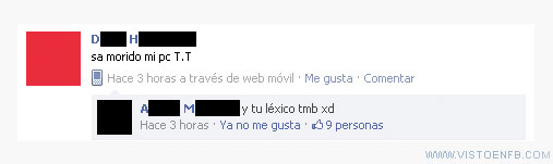 zas,win,respuestas,owned,ortografia,ignorancia,friki,fail,facebook,estado