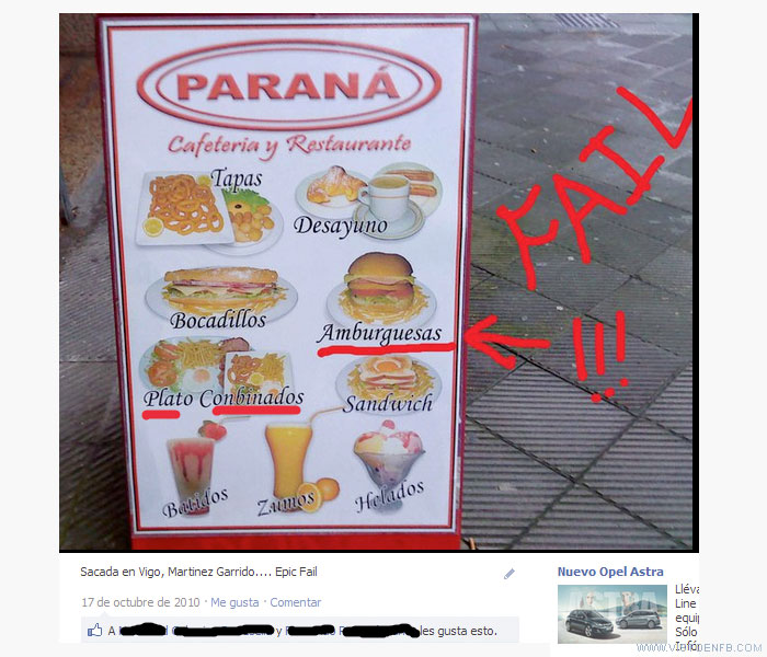 parana,ortografía,menu