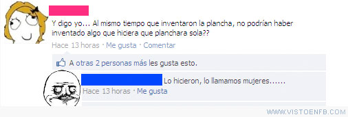 plancha,mujeres,machista
