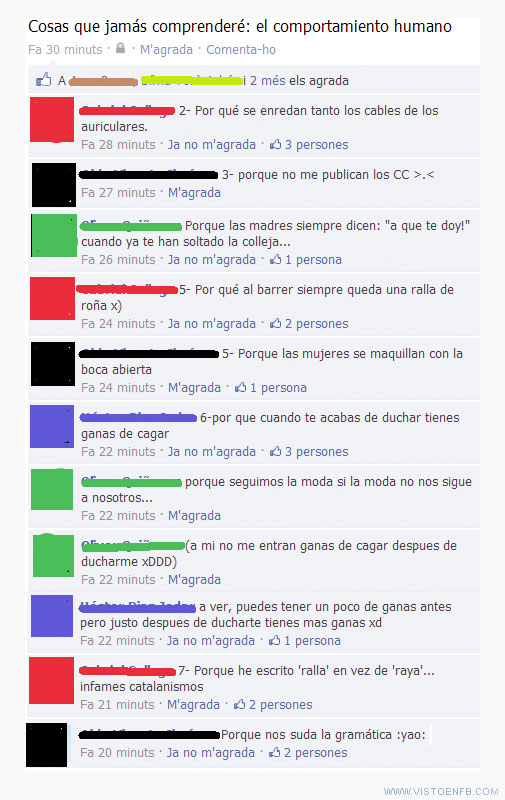roña,raya,ralla,frase,estado,cosas,comportamiento,cagar