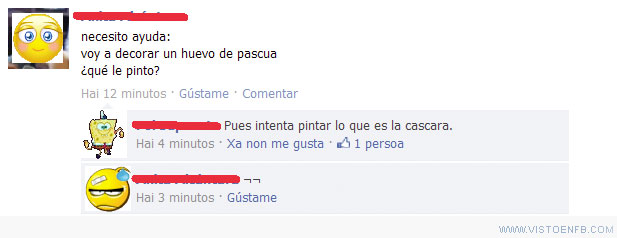 respuesta,pintar,pascua,facebook,estado