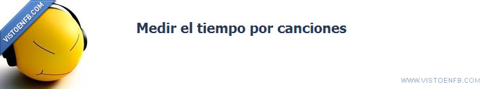 Medir el tiempo en canciones