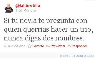 twitter,trio,novia