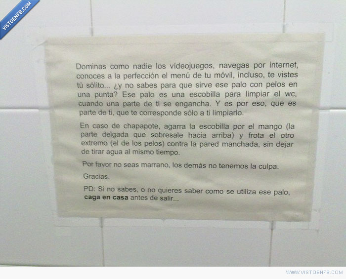 usar,pared,manual,cartel,cagar,baño