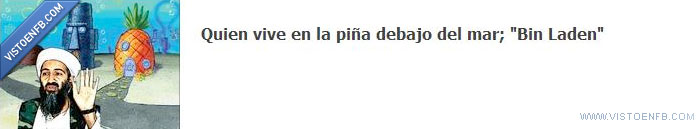 osama,vivir,piña,bob esponja,bin laden