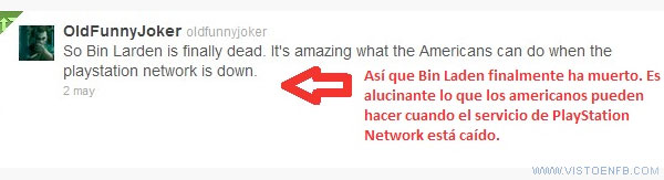 twitter,PlayStation,Network,Bin Laden,osama