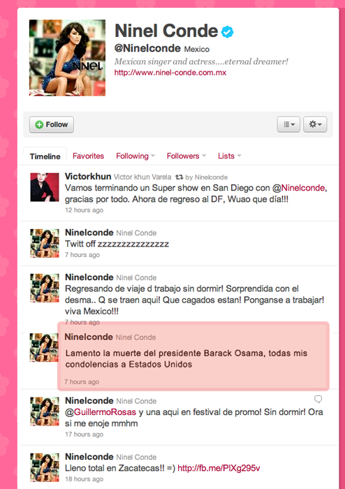 112283 - Burradas en twitter, no sólo las dicen los españoles