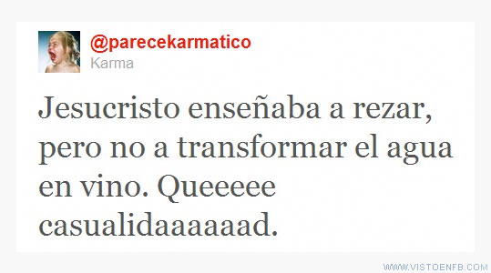 vino,twitter,rezar,Jesucristo,agua