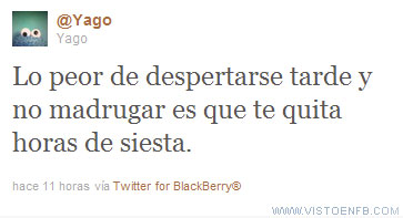 vago,siesta,madrugar