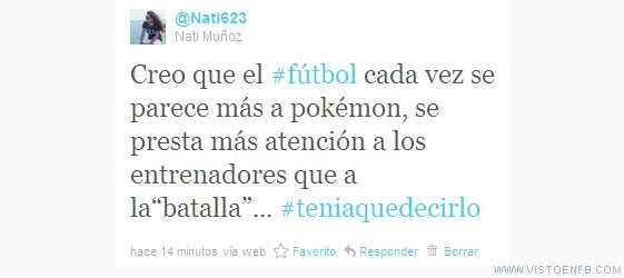 Twitter,pokémon,fútbol