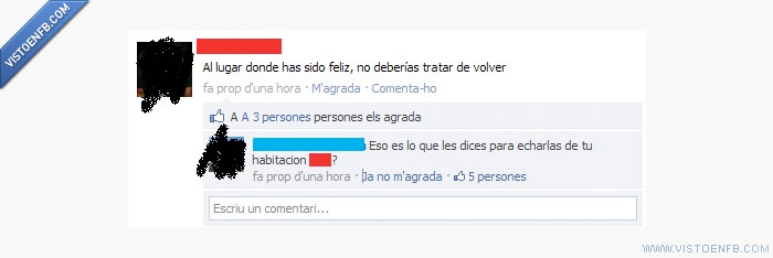 habitación,feliz,echar