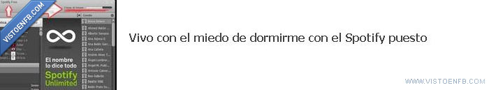 spotify,miedo,facebook