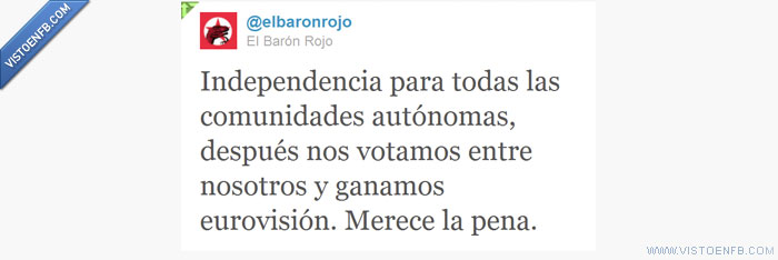 Twitter,Eurovision,España,Baronrojo