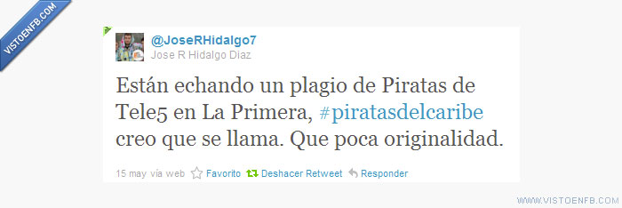 plagio,piratas del caribe,piratas,originalidad