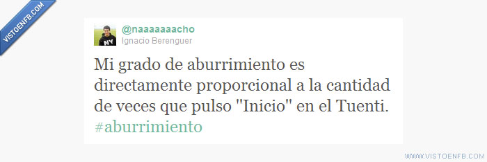 twitter,tuenti,aburrimiento