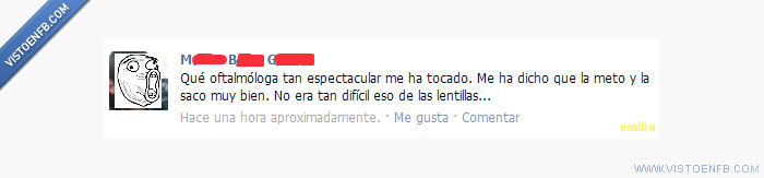 sacar,oftalmologa,meter,lentillas,dificil