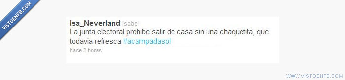 Prohibido prohibir,Junta Electoral,Democracia real ya,chaquetita