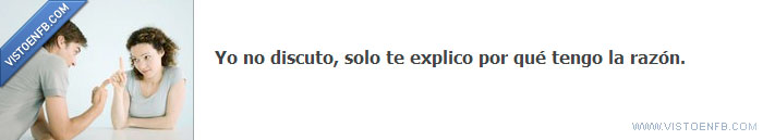 tener razón,facebook,discutir