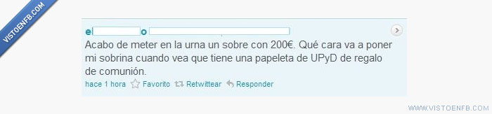 votos,regalo,Política,euros,comunión