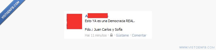 ya,sofía,reyes,real,manifestaciones,juan carlos,facebook,estado,democracia