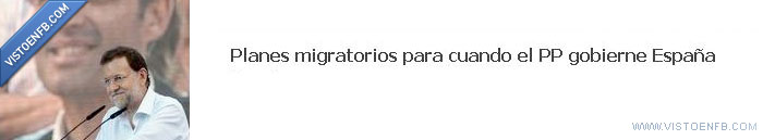 pp,planes migratorios,españa