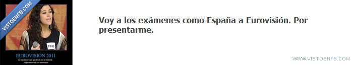 Examenes,Eurovisión,España