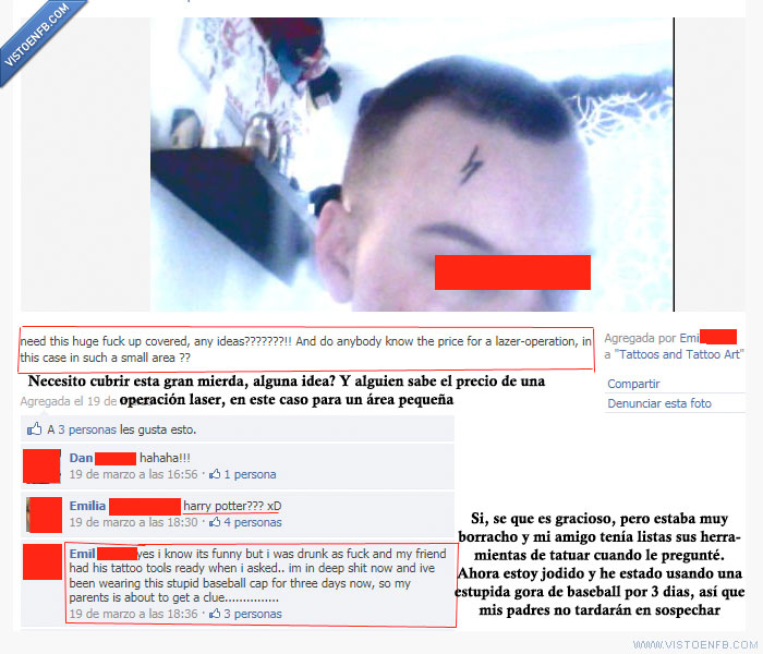 Tatuaje,harry potter,fail,error