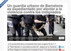Enlace a Conversación de los Mossos tras los incidentes de Barcelona