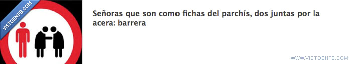 señoras,poderosas,parchís,calle,barrera,acera