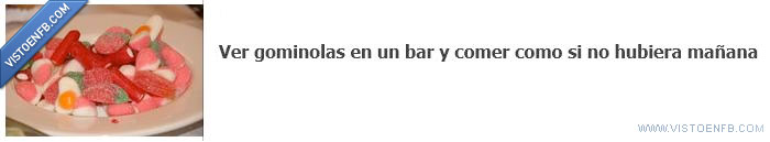 gominolas,comer,bar
