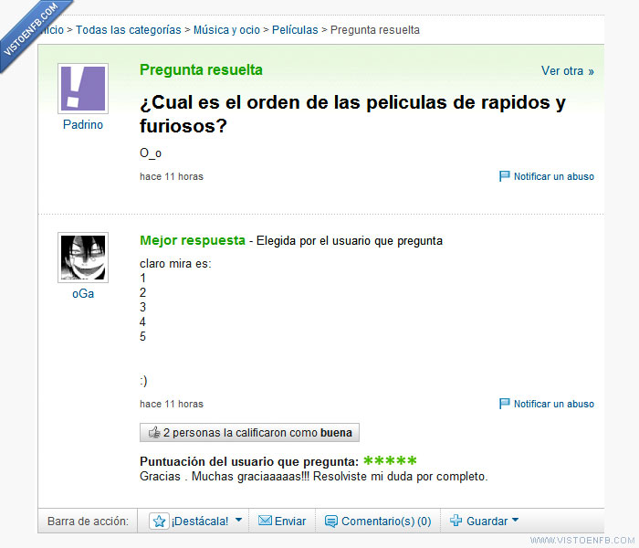 tonto,pregunta,obviedad,cine,yahoo respuestas