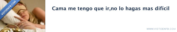 separarse,dormir,Cama