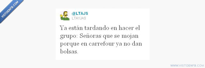 señoras,Carrefour,bolsas