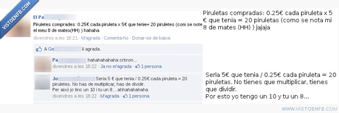 piruletas,matemáticas,euros,dividir,zasca