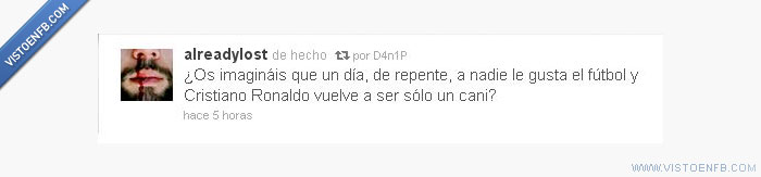 Futbol,deseo,Cristiano Ronaldo,cani,futuro perfecto