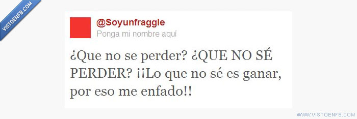 Twitter,perder,ganar