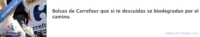 plastico,degradación,carrefour,bolsas