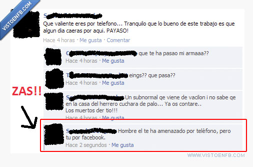 teléfono,Estado,amenazar