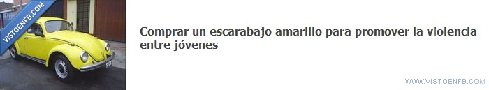 hostia,escarabajo,coche,amarillo