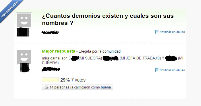 suegra,jefa,demonios