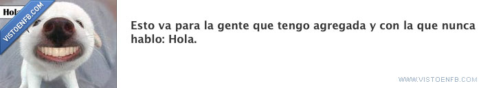 no hablar,hola,gente