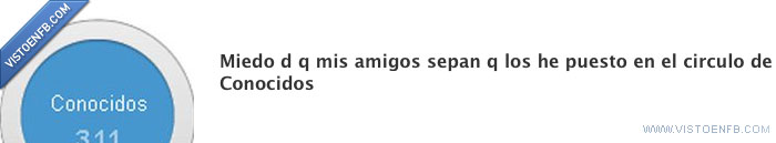 miedo,google+,circulos,amigos