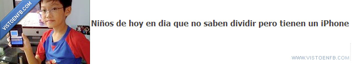 niños,iphone,dividir
